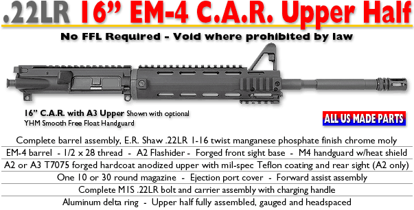 .22LR EM-4 Upper