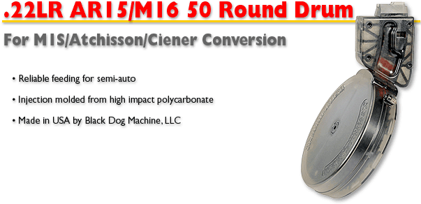 50 rd .22LR Drum