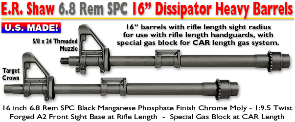 6.8 Rem SPC Dissipator Barrel