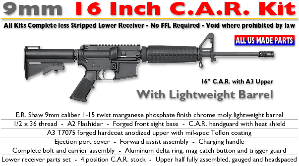 9mm Lightweight C.A.R.