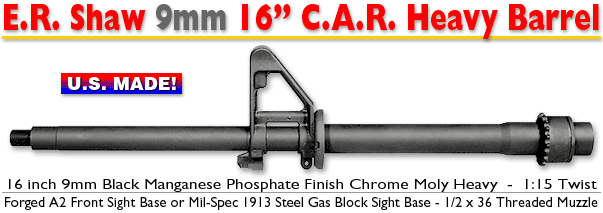 9mm C.A.R. Barrel