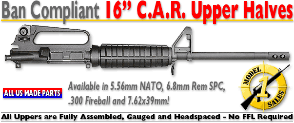 16-inch C.A.R.-AWB Compliant Uppers