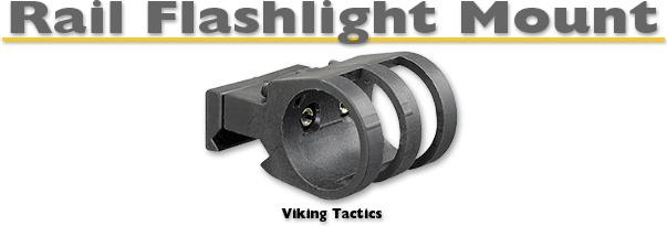 Rail Flashlight Mount