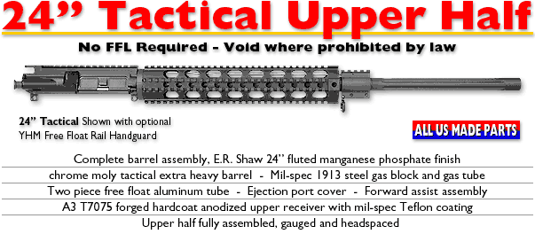 5.56 NATO 24-inch Tactical Upper