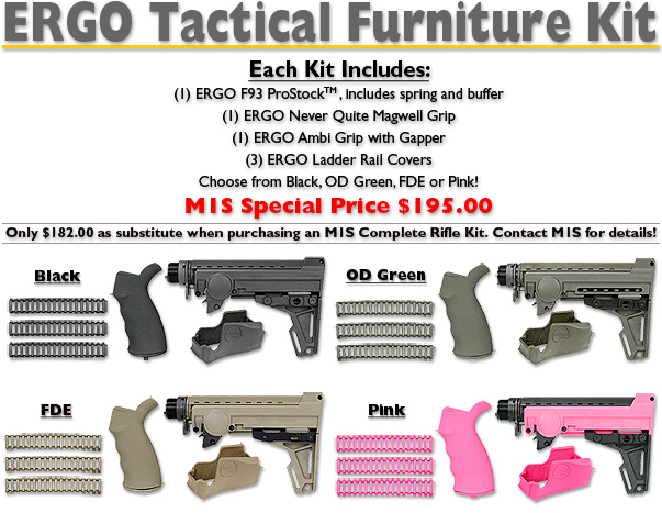 Model 1 Sales Ergo Tactical Furniture Kit