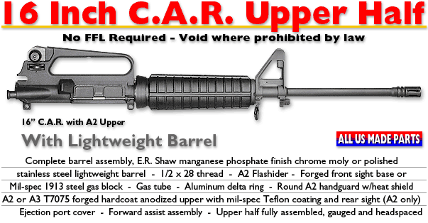 5.56/.223 Lightweight C.A.R Upper