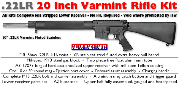 20-inch .22LR Varmint