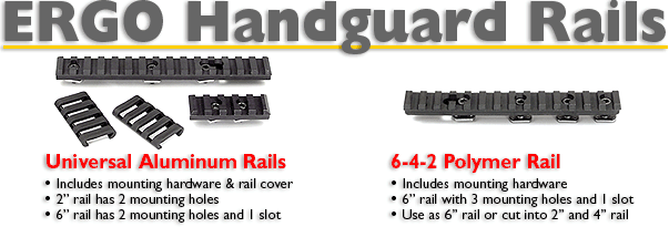ERGO Handguard Rails