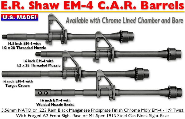5.56 NATO EM-4 Barrel