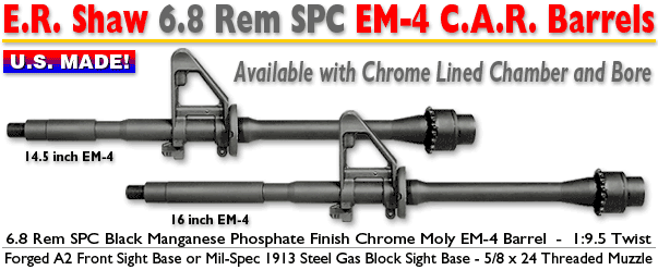 6.8 Rem SPC EM-4 Barrel