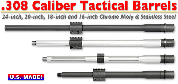 .308 Caliber Tactical Barrels