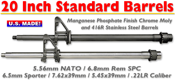 20-inch Standard Barrels