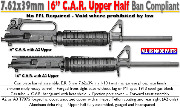 7.62x39 AWB C.A.R. Upper
