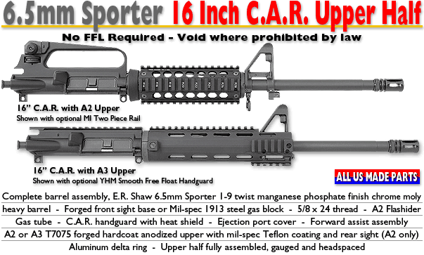 6.5 Sporter C.A.R. Upper