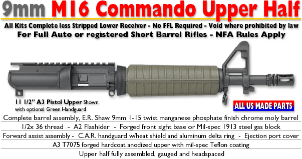 9mm Commando Upper