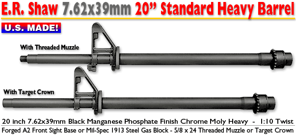 20-inch 7.62x39 Heavy Barrel